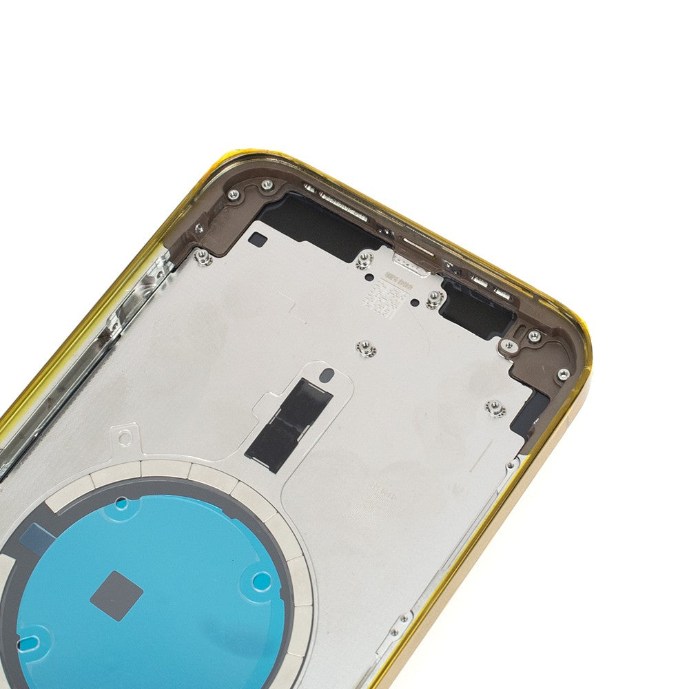 Rear Housing for iPhone 12 Pro Max (NO LOGO)-Gold Rear Housing for iPhone 12 Pro Max (NO LOGO)-Gold